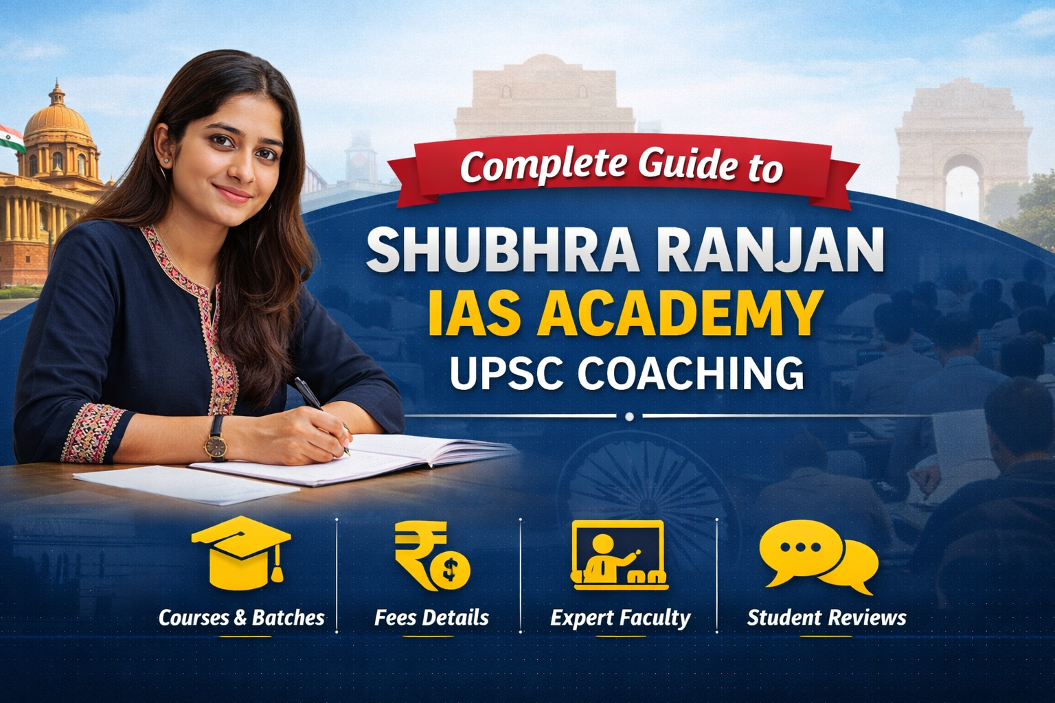 Shubhra Ranjan IAS Academy (Courses, Batches, Fees, Reviews, Contact)