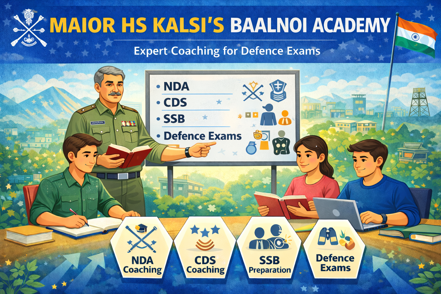 Major HS Kalsi's Baalnoi Academy (Courses, Batches, Fees, Reviews, Contact)
