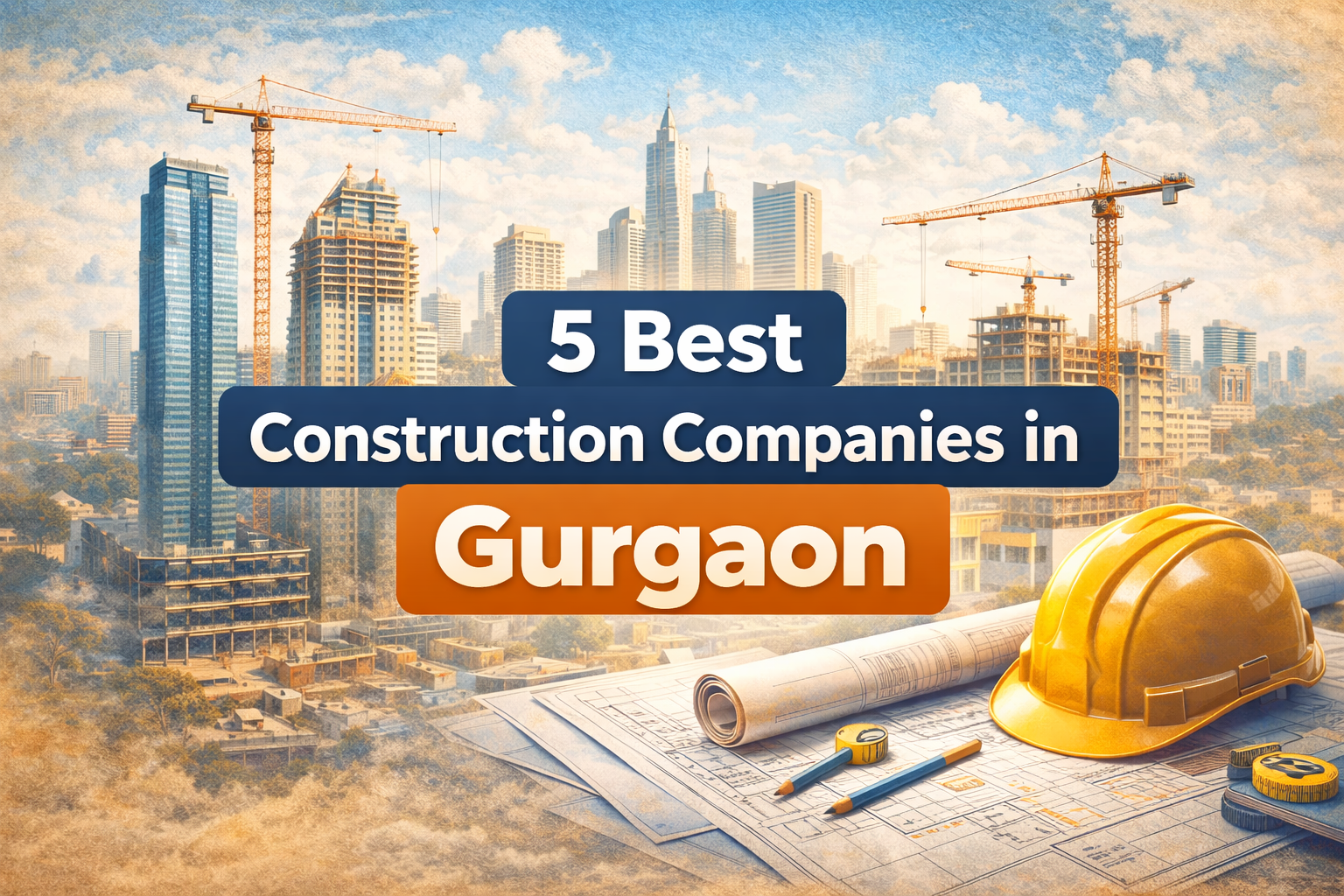 Best Construction Companies in Gurgaon