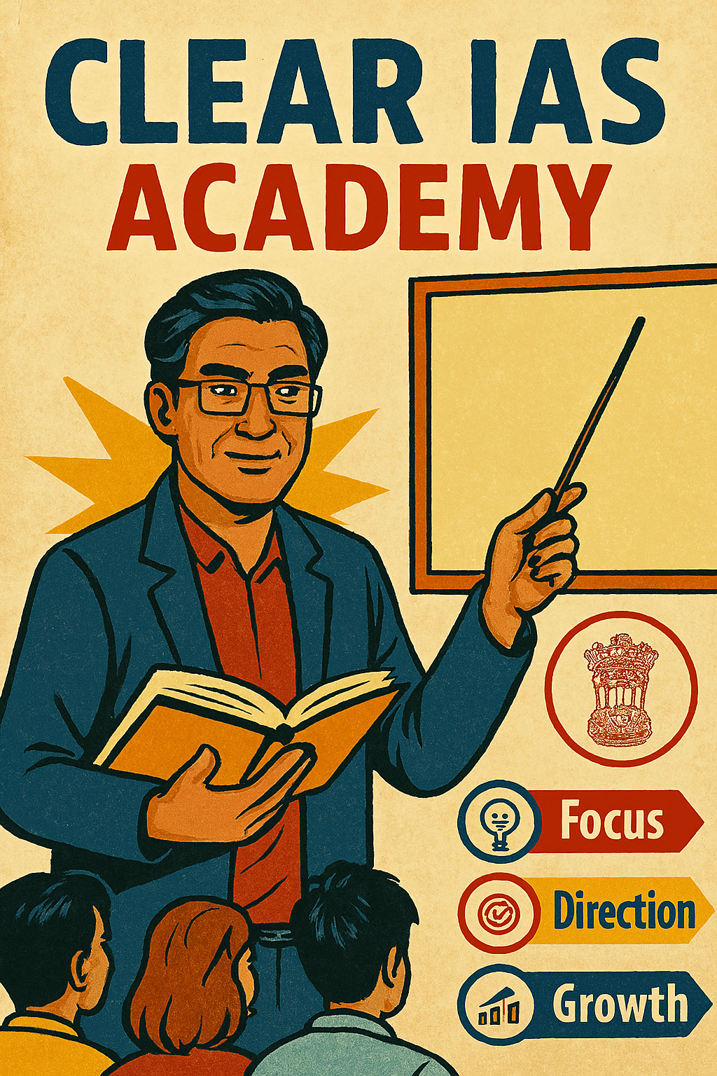 CLEAR IAS ACADEMY (Courses, Batches, Fees, Reviews, Contact)