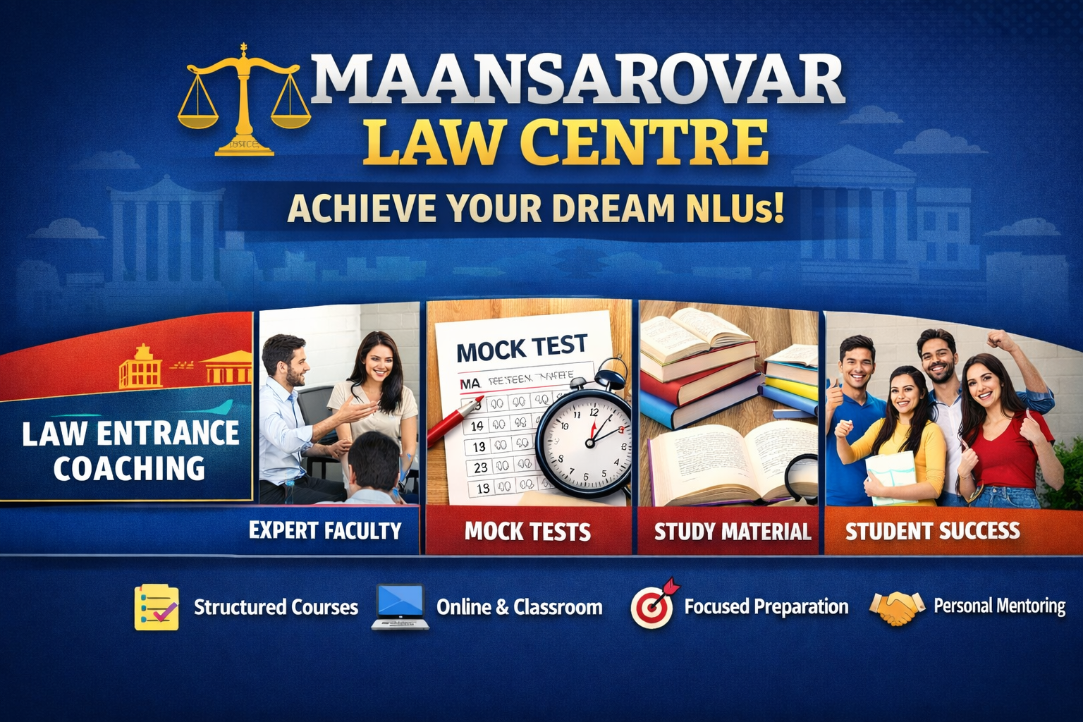 Maansarovar Law Centre (Courses, Batches, Fees, Reviews, Contact)