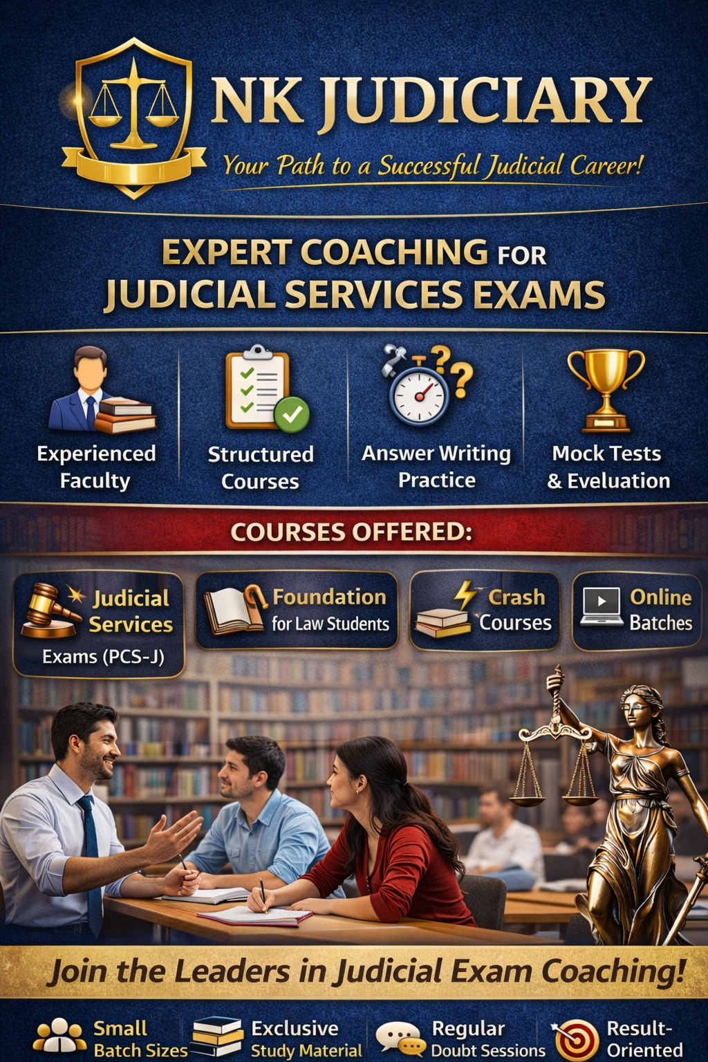 NK Judiciary (Courses, Batches, Fees, Reviews, Contact)