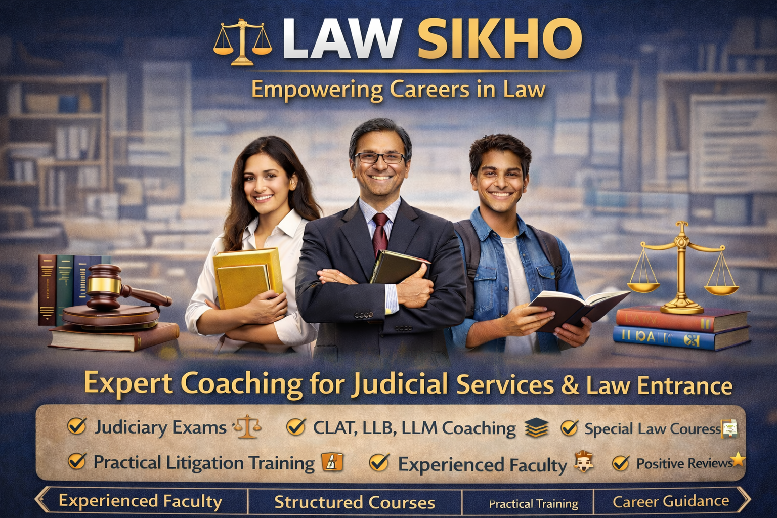 Law Sikho (Courses, Batches, Fees, Reviews, Contact)
