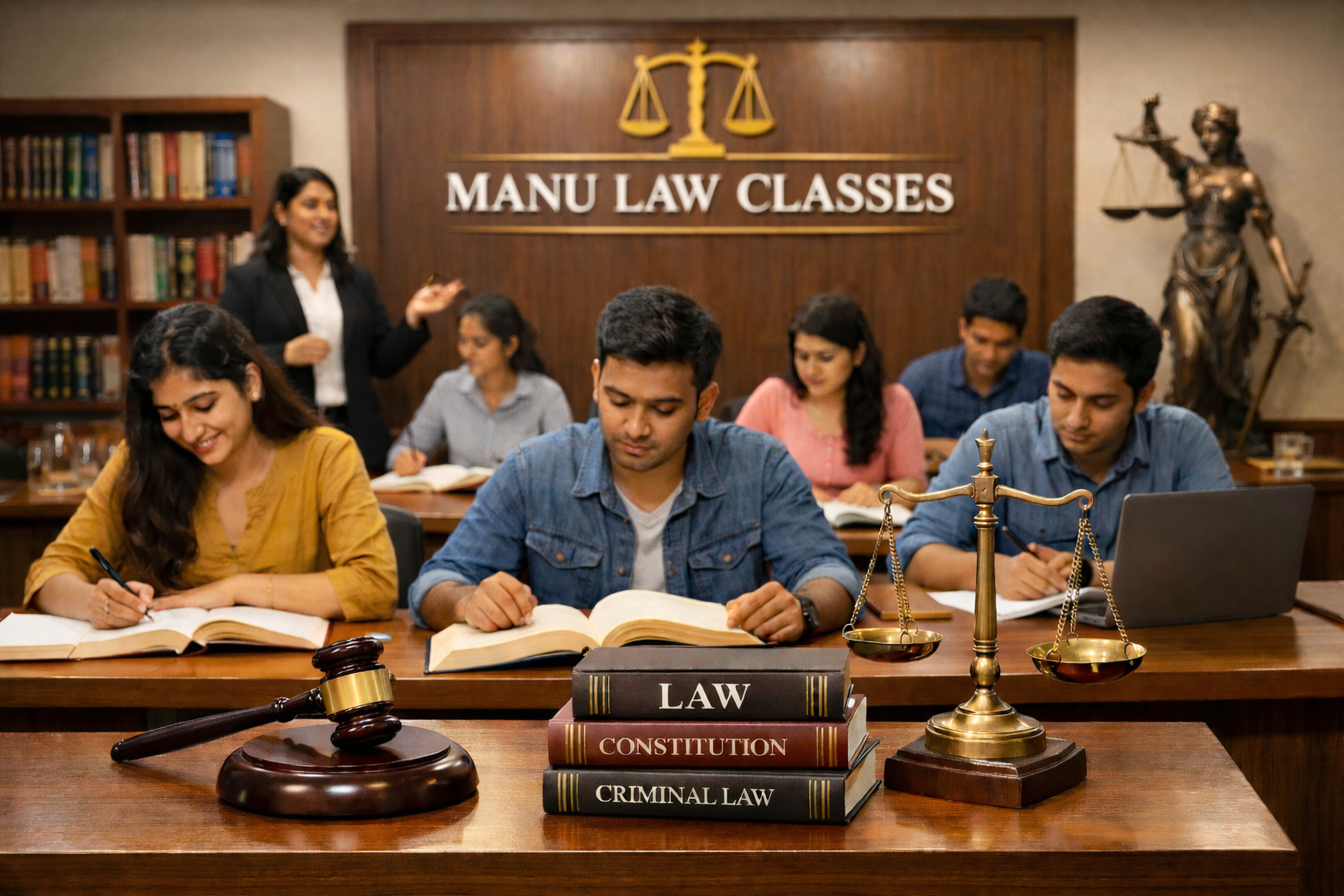 Manu Law Classes (Courses, Batches, Fees, Reviews, Contact)
