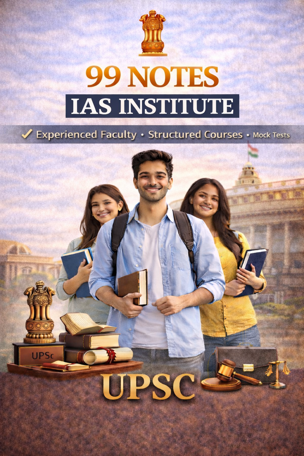 99 NOTES IAS INSTITUTE (Courses, Batches, Fees, Reviews, Contact)