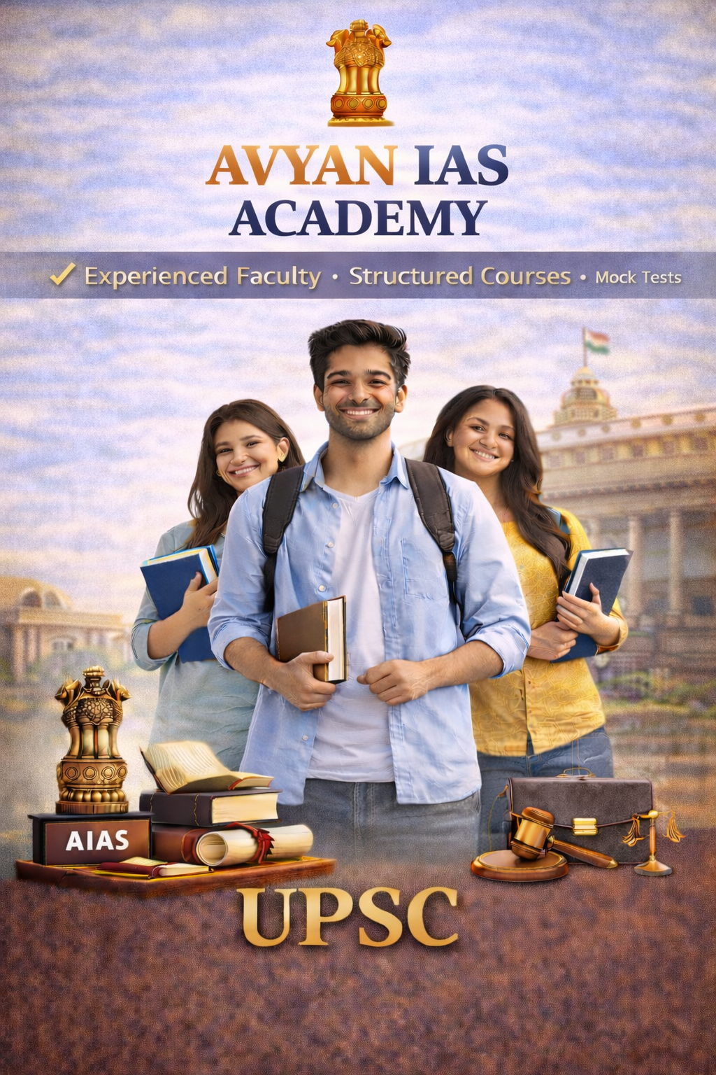 AVYAN IAS ACADEMY (Courses, Batches, Fees, Reviews, Contact)
