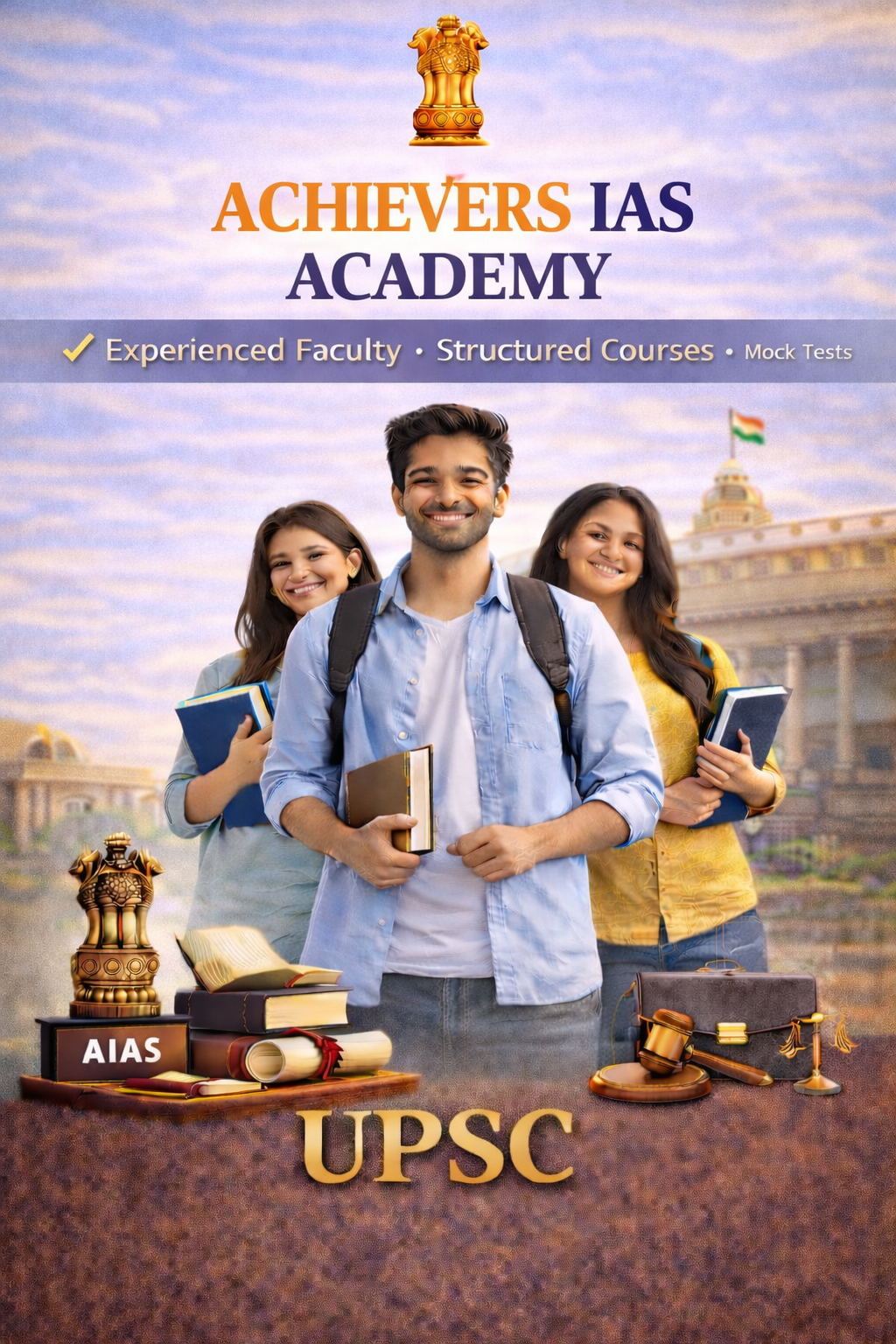 ACHIEVERS IAS ACADEMY (Courses, Batches, Fees, Reviews, Contact)