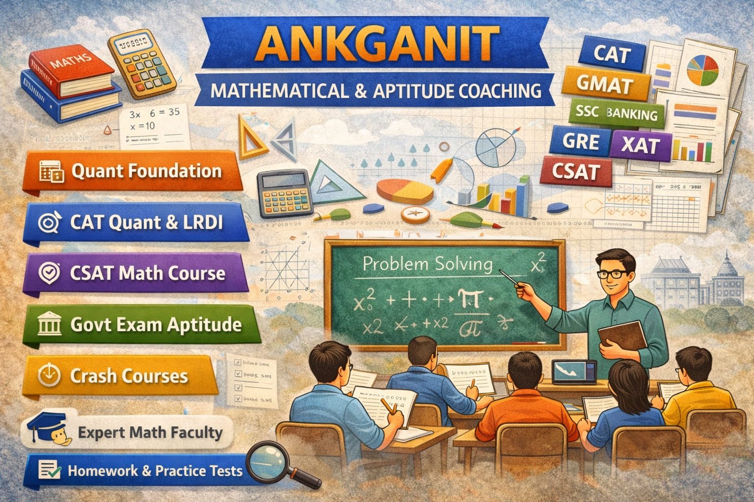 ANKGANIT (Courses, Batches, Fees, Reviews, Contact)