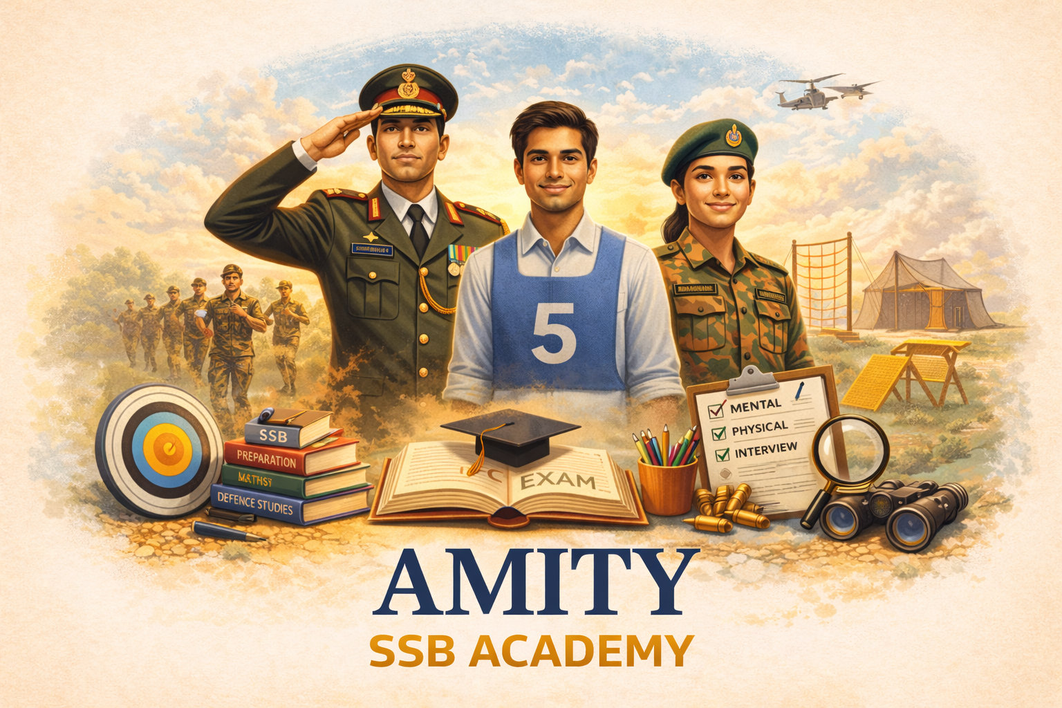 Amity SSB Academy (Courses, Batches, Fees, Reviews, Contact)