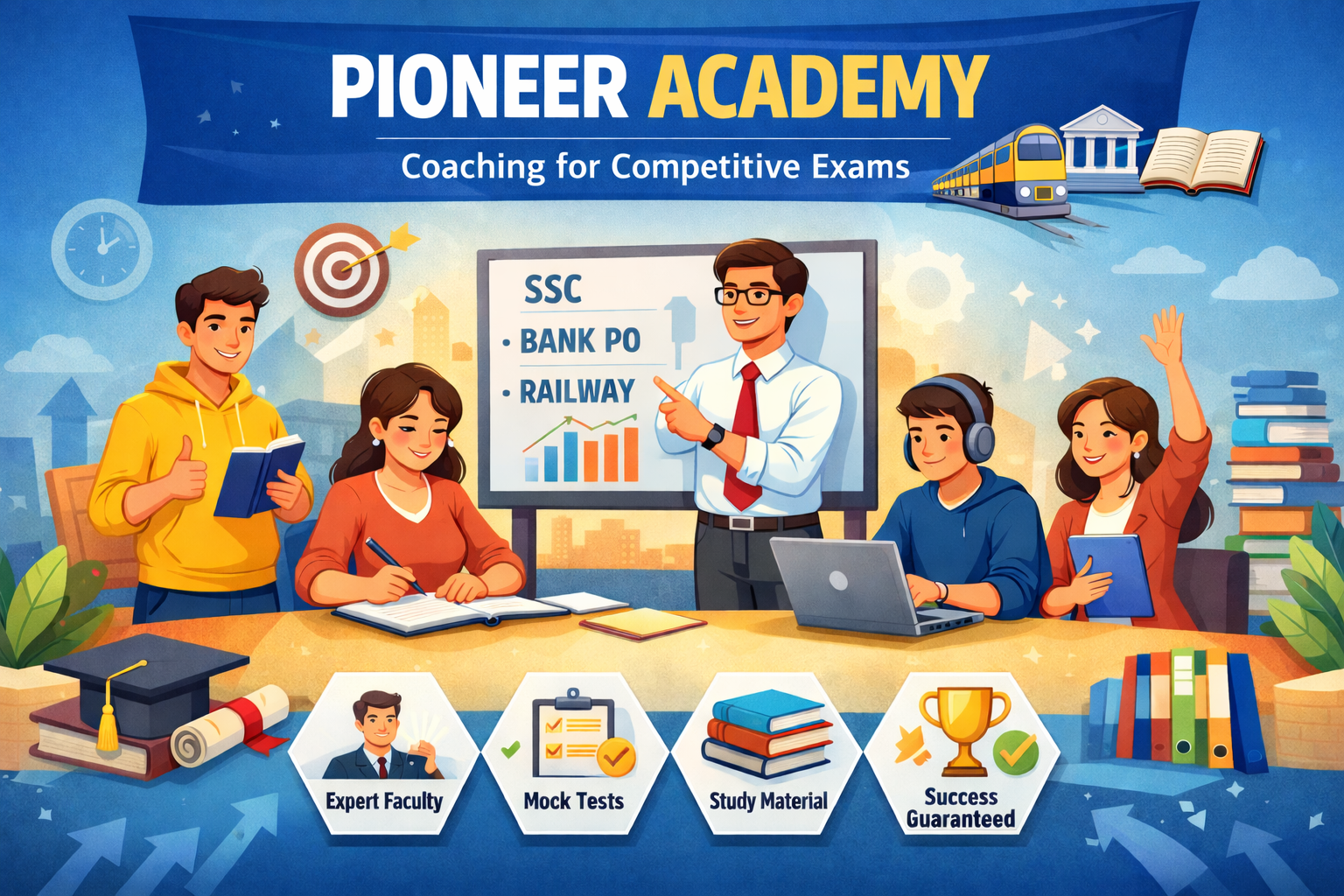 PIONEER ACADEMY (Courses, Batches, Fees, Reviews, Contact)