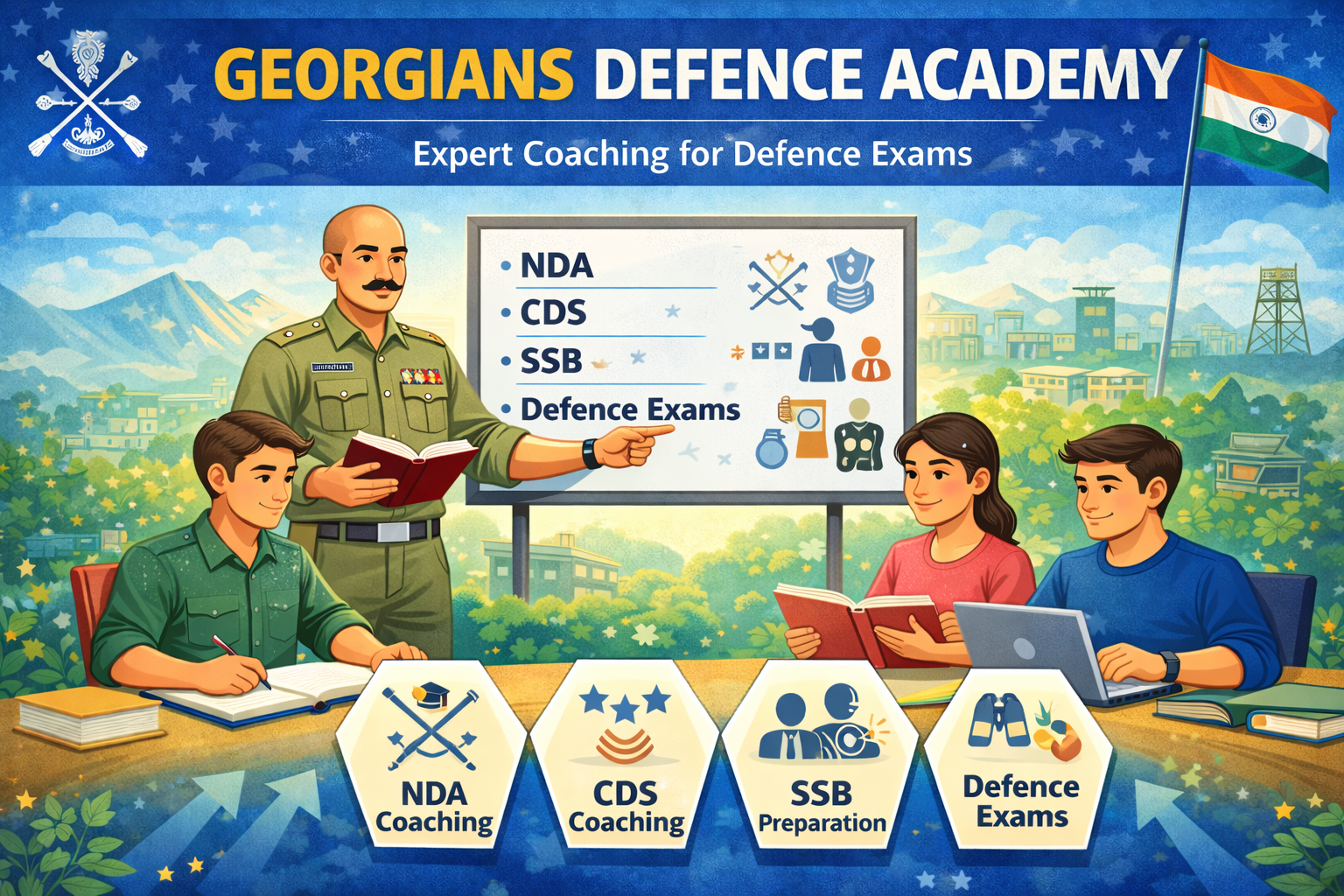 Georgians Defence Academy (Courses, Fees, Reviews, Contact)