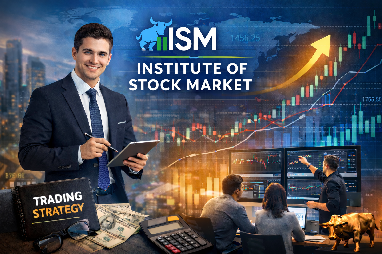 ISM Institute of Stock Market (Courses, Batches, Fees, Reviews, Contact)