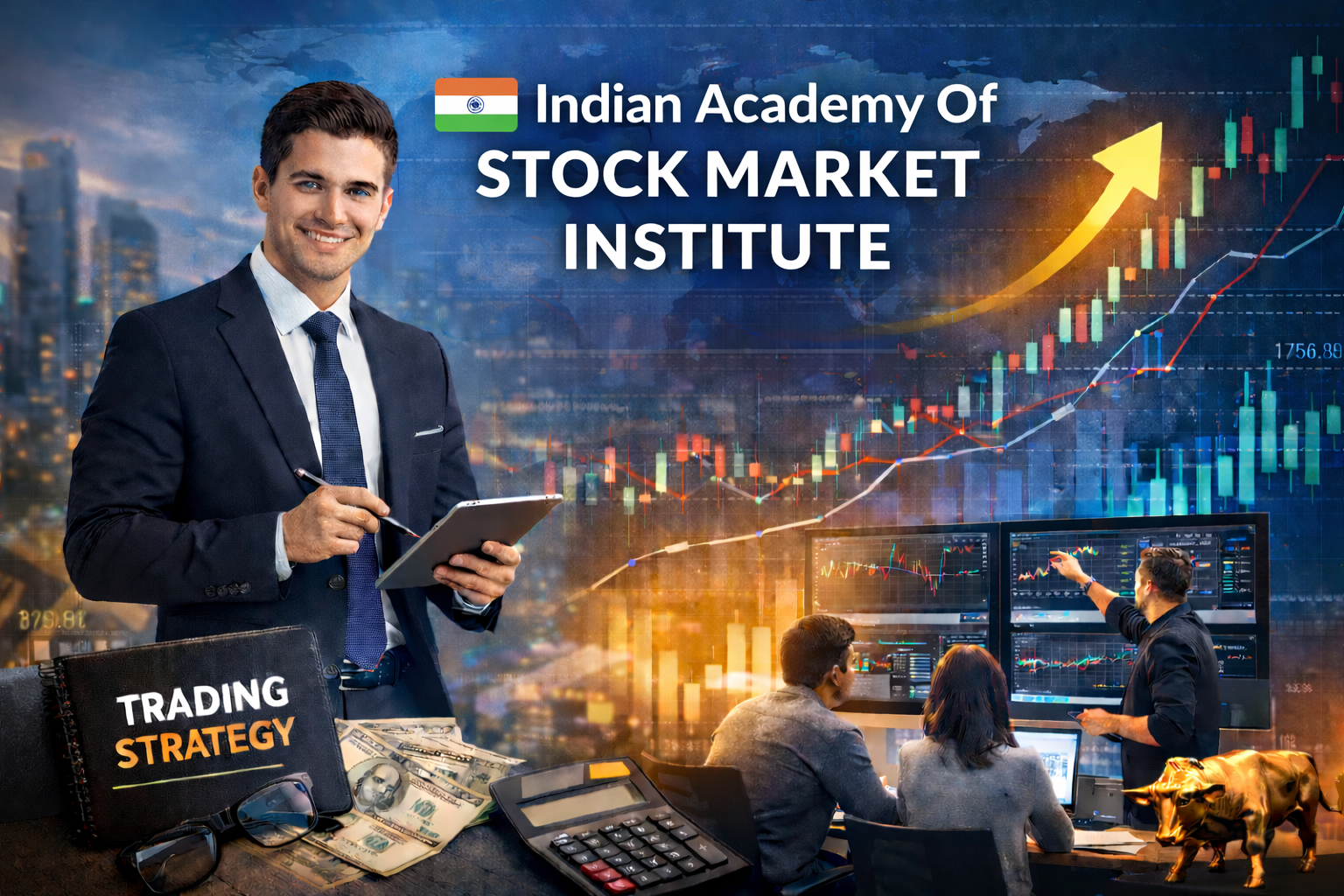 Indian Academy Of Stock Market Institute (Courses, Batches, Fees, Reviews, Contact)