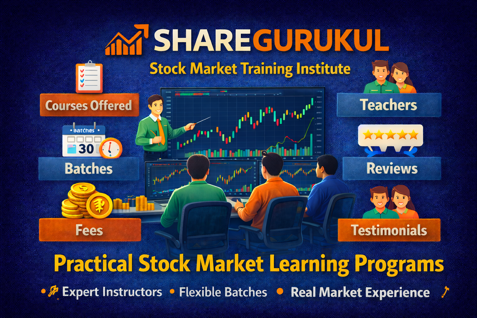 Sharegurukul (Courses, Batches, Fees, Reviews, Contact)