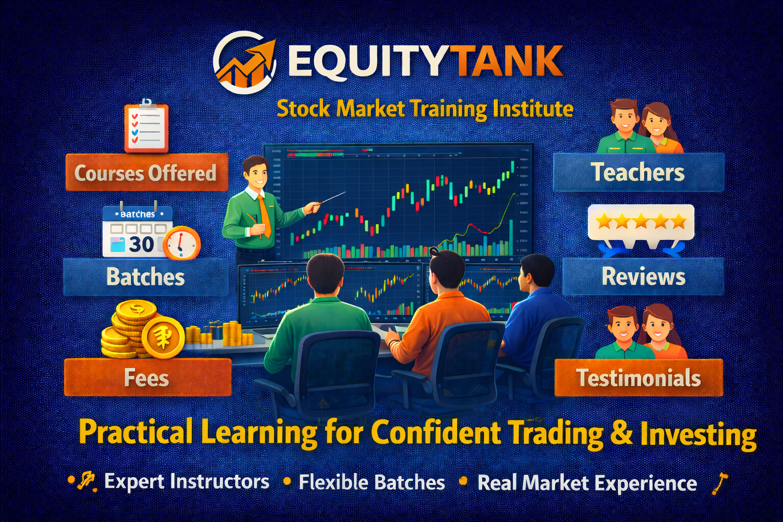 Equity Tank (Courses, Batches, Fees, Reviews, Contact)