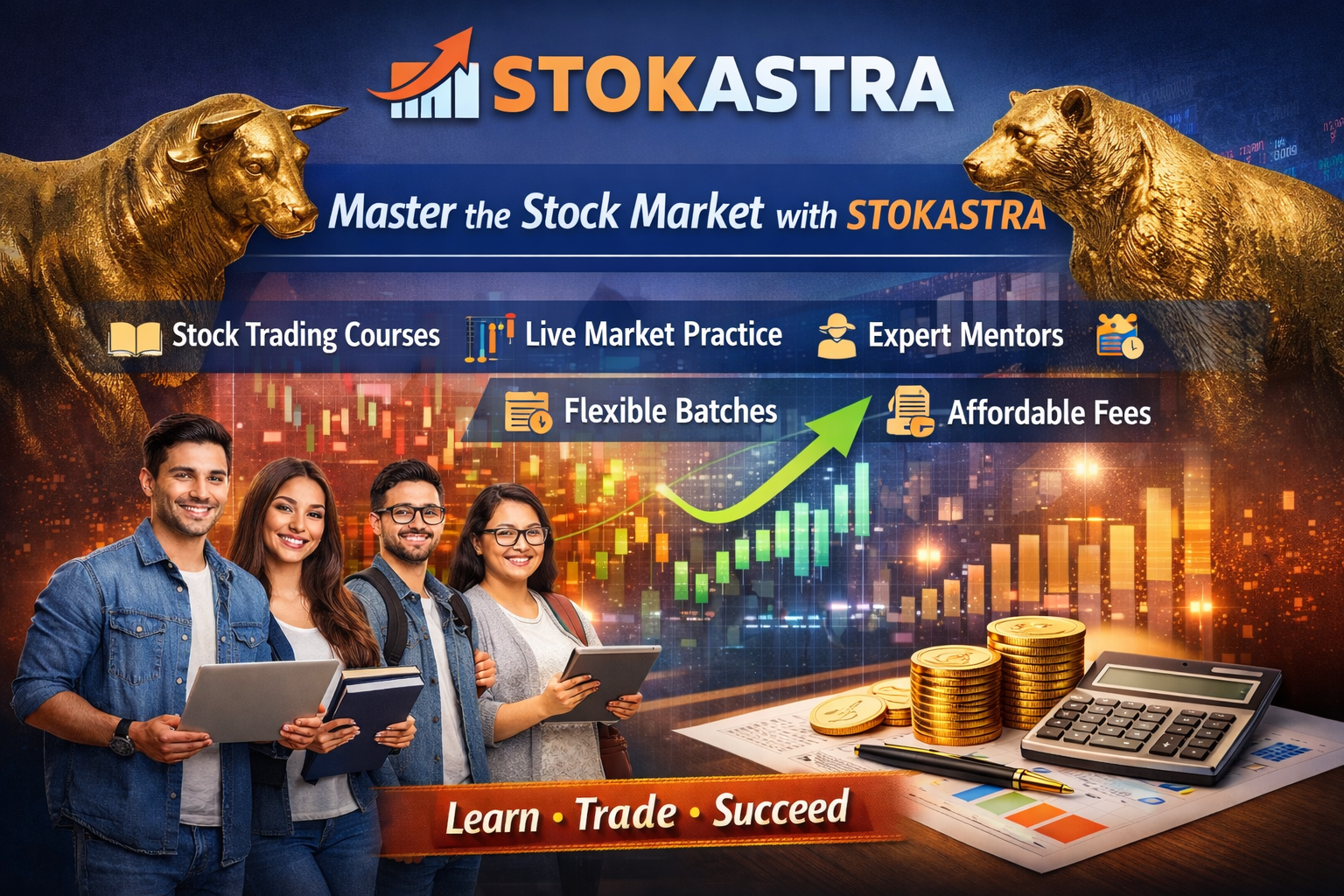 STOKASTRA (Courses, Batches, Fees, Reviews, Contact)