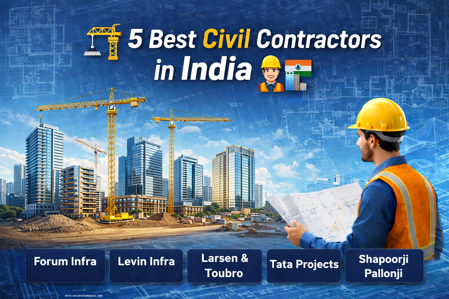 5 Best Civil Contractors in India