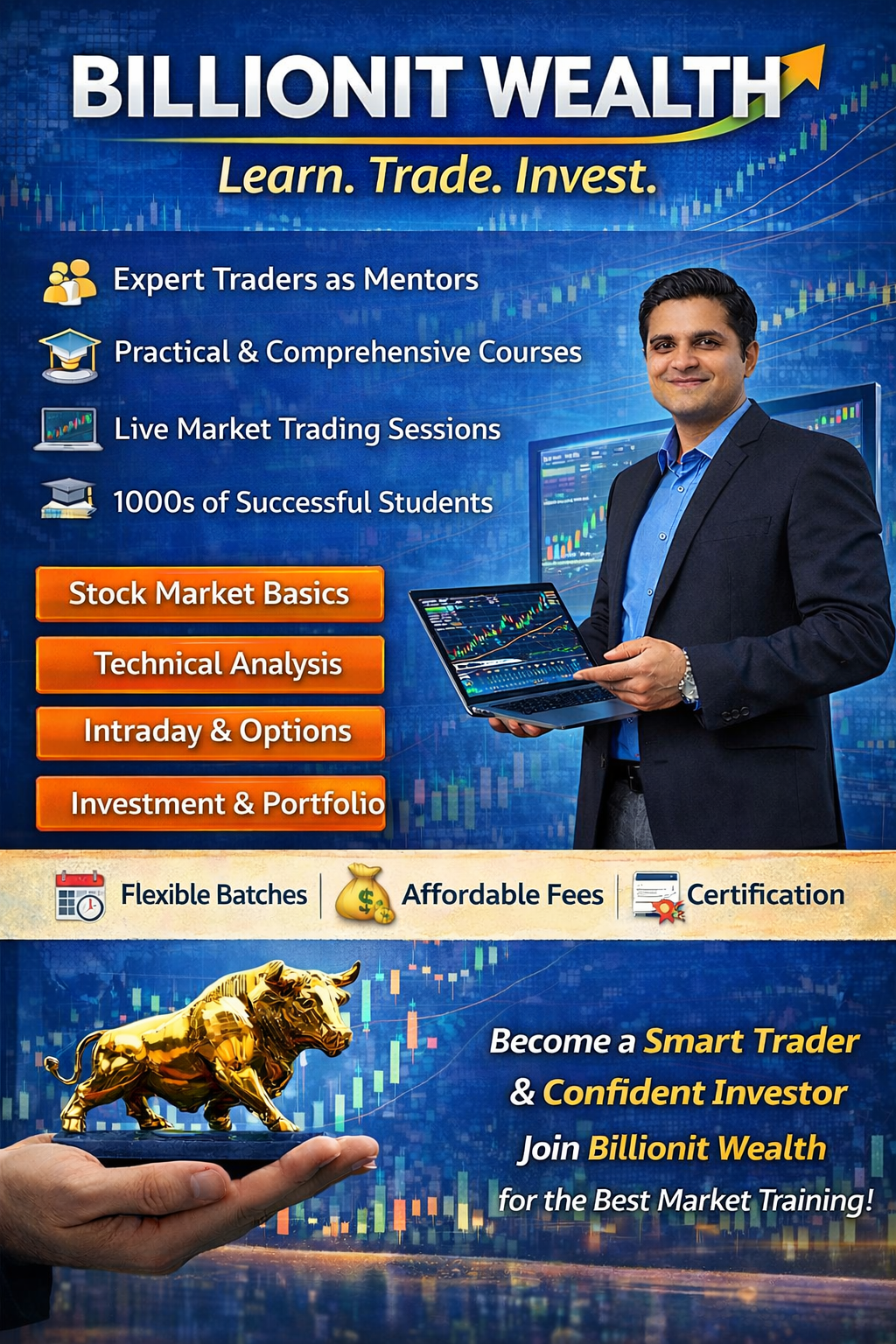 Billionit Wealth (Courses, Batches, Fees, Reviews, Contact)