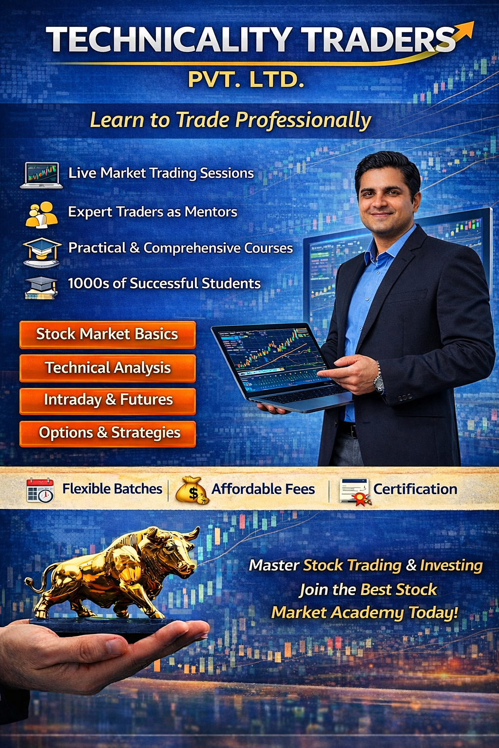 Technicality Traders Pvt. Ltd (Courses, Batches, Fees, Reviews, Contact)