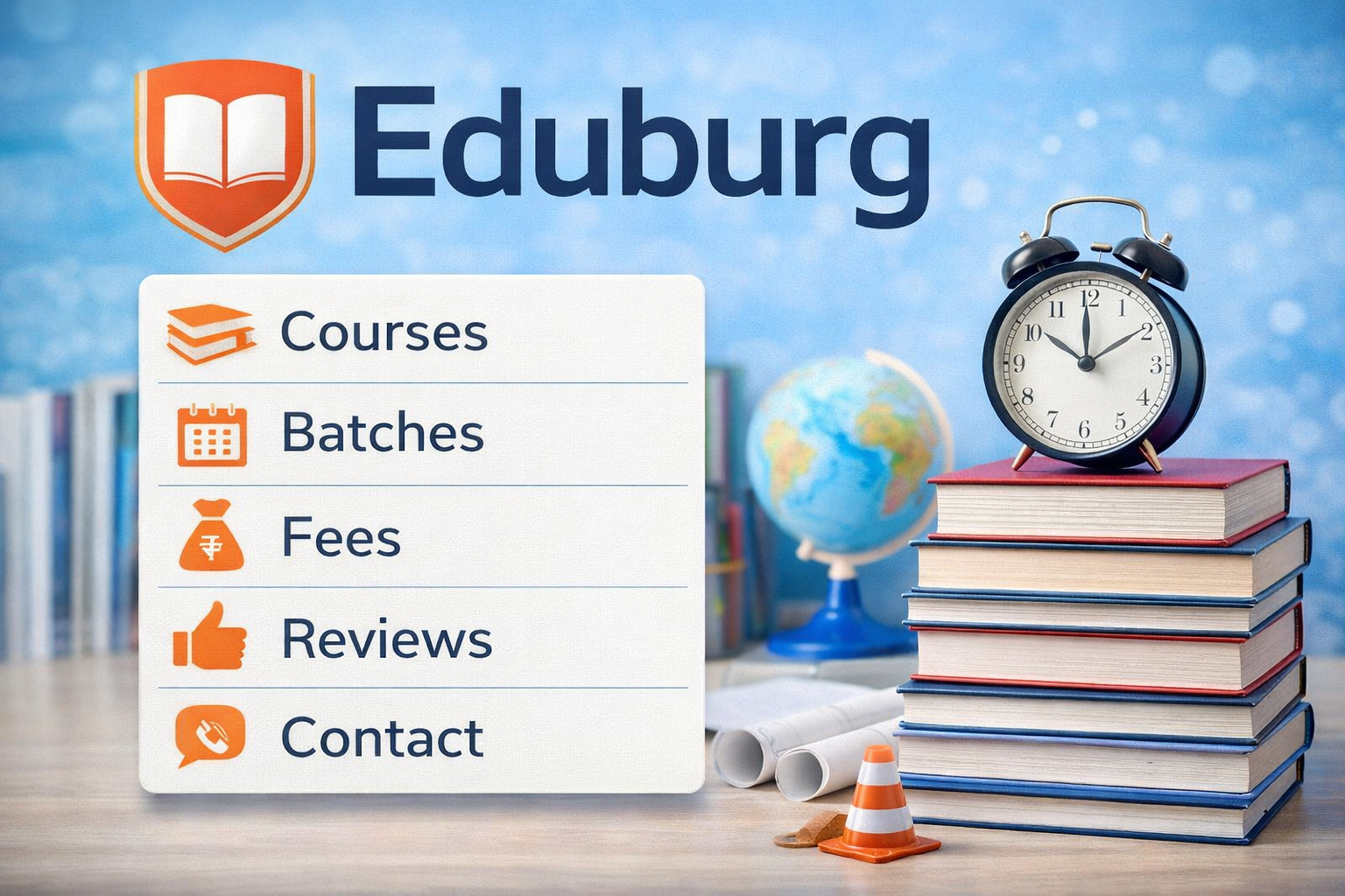 Eduburg (Courses, Batches, Fees, Reviews, Contact)